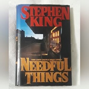 Stephen King 1stPrint 1st Ed "Needful Things" Hardcover 1991